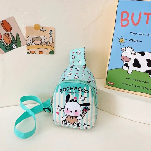 Adorable Kawaii Sanrio Children's Chest Bag - Tiny Backpack - Picture 5 of 15